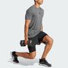 adidas Designed for Training Workout Tee Dgh Solid Grey Men Streetwear IS3809