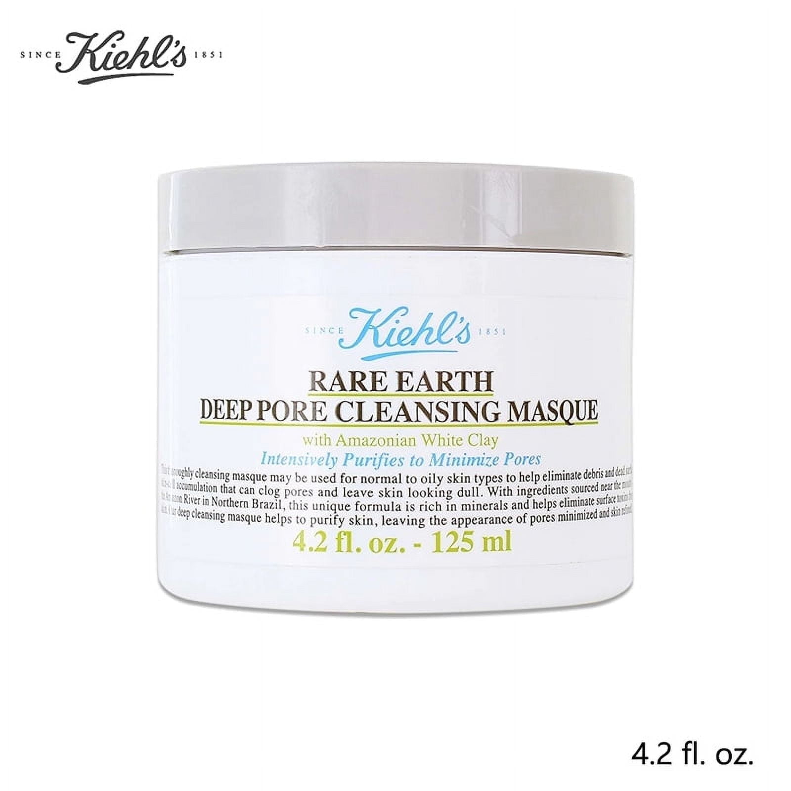 

KIEHL S Маска для глибокого очищення пор Rare Earth - 4.2 унції/125 мл