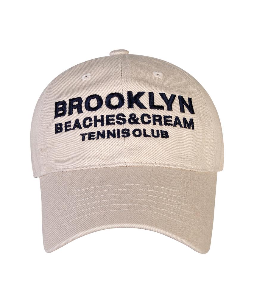 Bichiseuaenkeulim Brooklyn Tennis Club Ball Cap-Light Beige