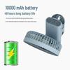 48-Hour Battery Silent Oscillating Portable Folding Fan with Magnetic Clip