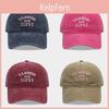 Alphabet Embroidered Baseball Cap With Adjustable Strap For Casual And Outdoor Wear