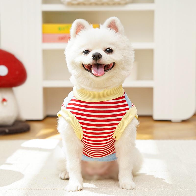Autumn Winter Cat Clothes Supplies Dog Pet Velvet Vest Doll Teddy Bear