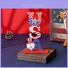 Wooden Usa Letters Decor For Independence Day And Christmas Festivities
