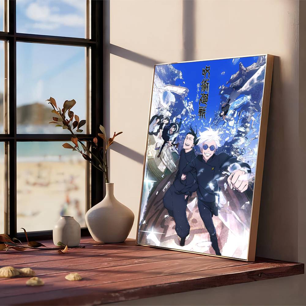 Anime J-Jujutsu K-Kaisen Good Quality Prints and Posters Waterproof Paper Sticker Coffee House Bar Posters Wall Stickers