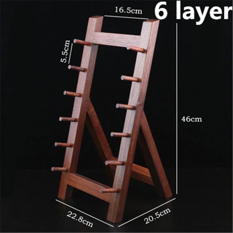 Wooden Holder Swinging Knife Rack Wooden Shelf Willow Knife Sushi Chef Tool Japanese Bayonet Wooden Knifes Rest Sushi Bamboo Mat