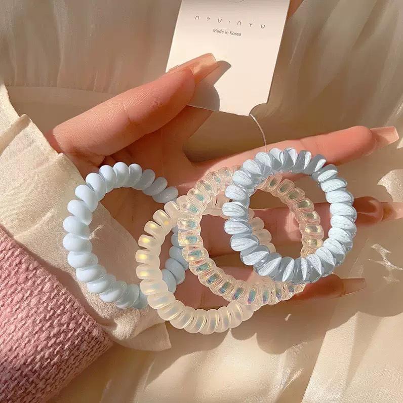 Elastic Hair Ties - No-Pull, Versatile & Stylish for 2024