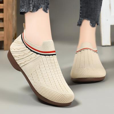 Ανοιξιάτικα Μονόπατα Παπούτσια Slip-on Casual Τεμπέλικα Παπούτσια Μαλακής Σόλας Παπούτσια Μητέρας