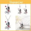 Collier Poupée Maudite Punk Créative Accrocheur Avec un Design Gothique Séduisant