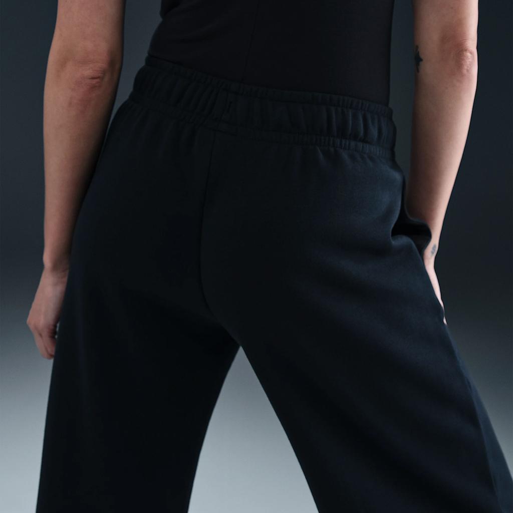 Nike Fashion Loose Straight Comfortable Knit Sports Pants Women bottoms Black HJ0870-010