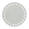 Perforated Wood Basket Base Blank Crochet Basket Base for Making Crochet Knitting Baskets Hand Weaving Home Decoration