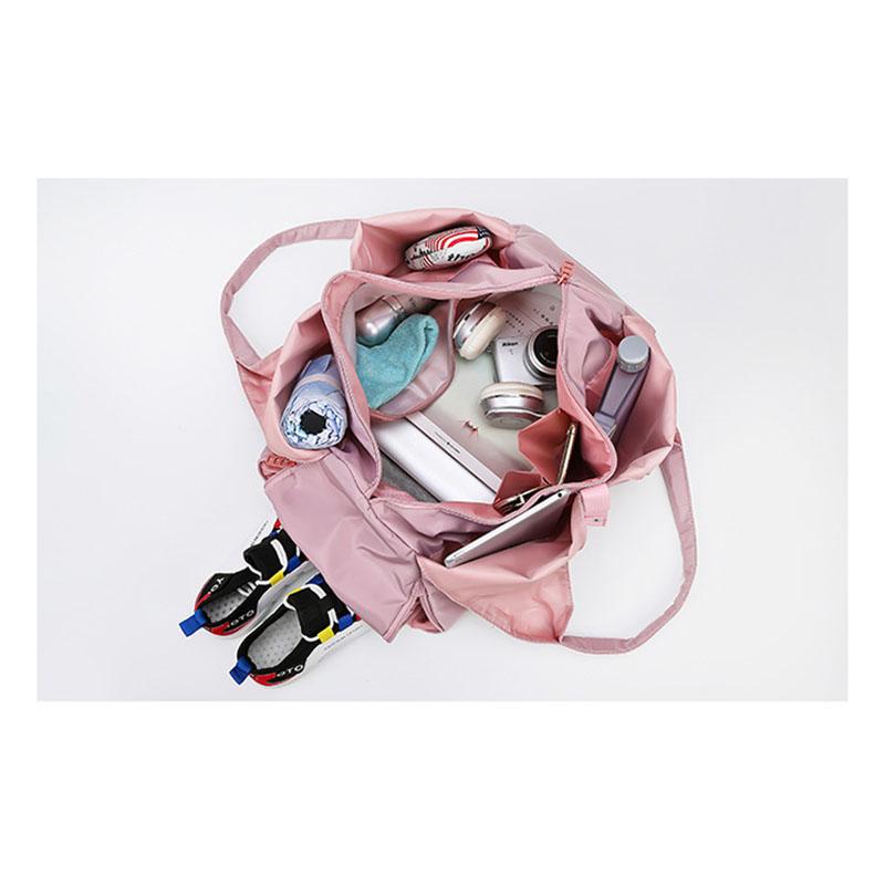 Fitness One Shoulder Handheld Große Kapazität Leichte, wasserdichte Gepäckaufbewahrungs-Reisetasche mit Schuhposition