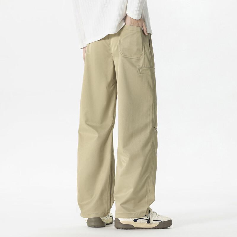WRPCE Men's Casual Straight-Leg Outdoor Pants