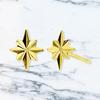 K10 Stud Star 10k Gold [Sears] Women's Earrings, Design, se105-0016-yg