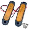 Wezomito LED Reflector Side Marker General Purpose 12V/24V Small Turn