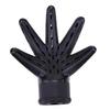 Palm Shaped Hair Dryer Diffuser Attachment Black, Universal Professional Hair Diffuser for Curly and Wavy Hair