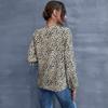 Comfortable Tops Woman Clothing Fashion Casual Tops Shirts Fashionable and Casual Temperament Women's Spring Leopard Print Shirt Long Sleeve Womens
