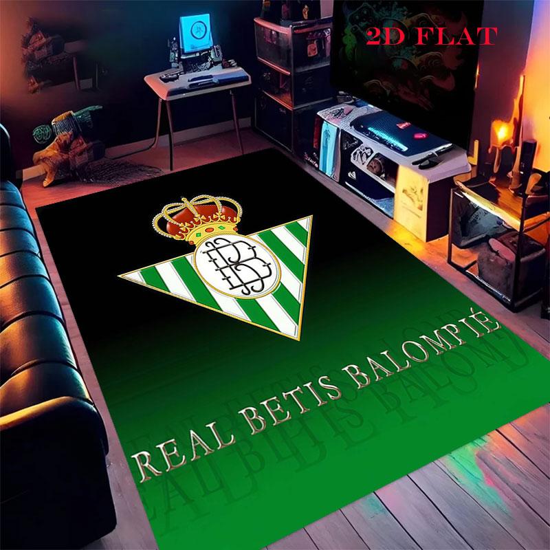 Betis Poster Carpet Rug for Living Room Bedroom Home Sofa Decoration,Kids play Nonslip Floor Mat