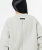 MOZMOZ Heavy Weight Pigment Raglan Back Slit Oversized Sweatshirt Beige