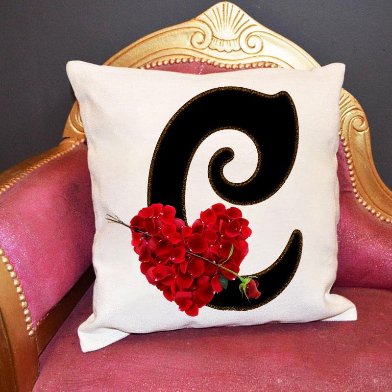 С Днем Святого Валентина Декор Свадьба Пара Любовь Библия Украшения Сердце Любовник Подушка Чехол Декорация ко Дню Святого Валентина 1353₽