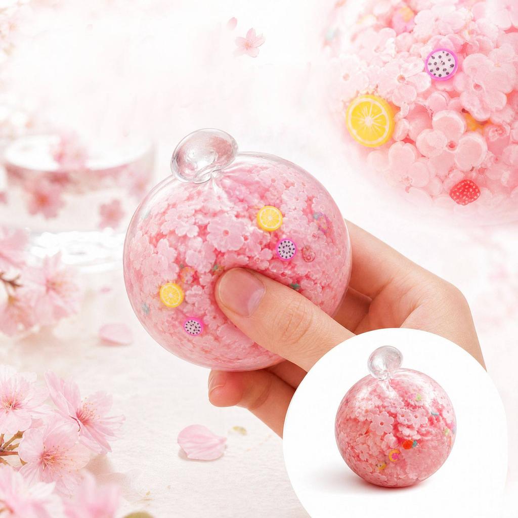 Relaxing ball, toy, stress-reducing gift 6cm moldable ball