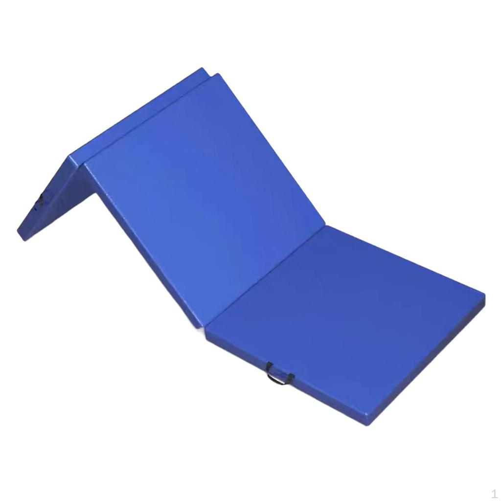 Folding Exercise Mat Foldable Yoga Easy to Store 6' Gym Gymnastics for Pilates Outdoor