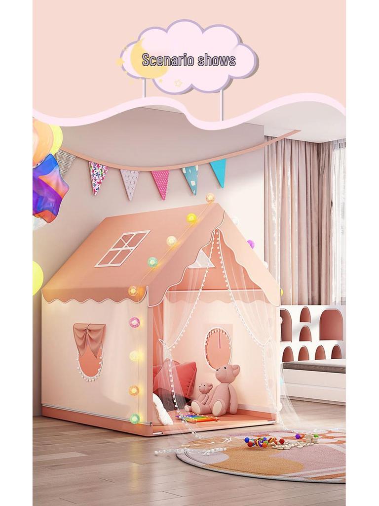 Kids' Indoor Princess Castle Tent Toy - Dream Playhouse for Girls & Boys