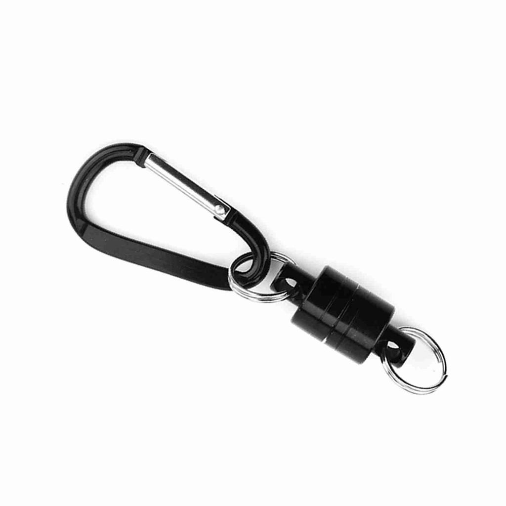 Magnetischer Landehalter Fliegenfischerkescher Release Net Holder Karabiner Köder Magneto