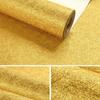 Glänzende Gold gebürstete Tapete Haus Hotel Decke KTV Tresen Goldfolien Tapete