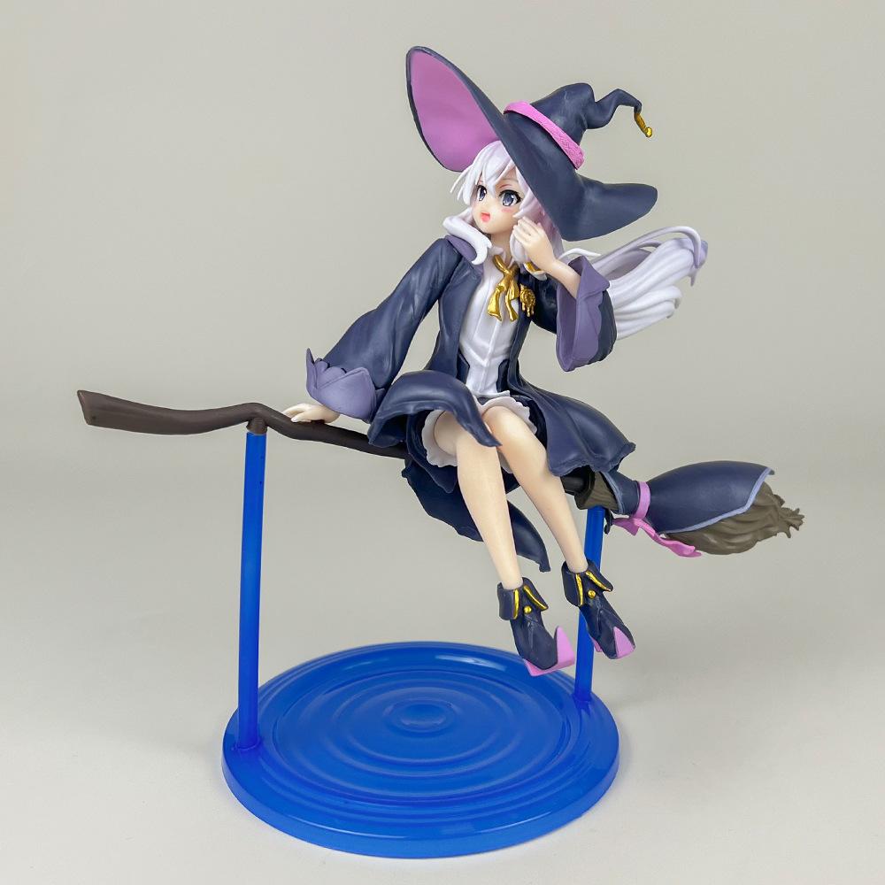 Auf Lager  Wandernde Hexe: Die Reise der Elaina 19cm Elaina PVC Action Hexe Figur Modell Spielzeug Für Kinder Weihnachtsfeier Geschenk