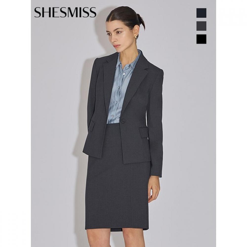 

She S miSS Формальный пиджак на одной пуговице SwSjko32510 blacks/44