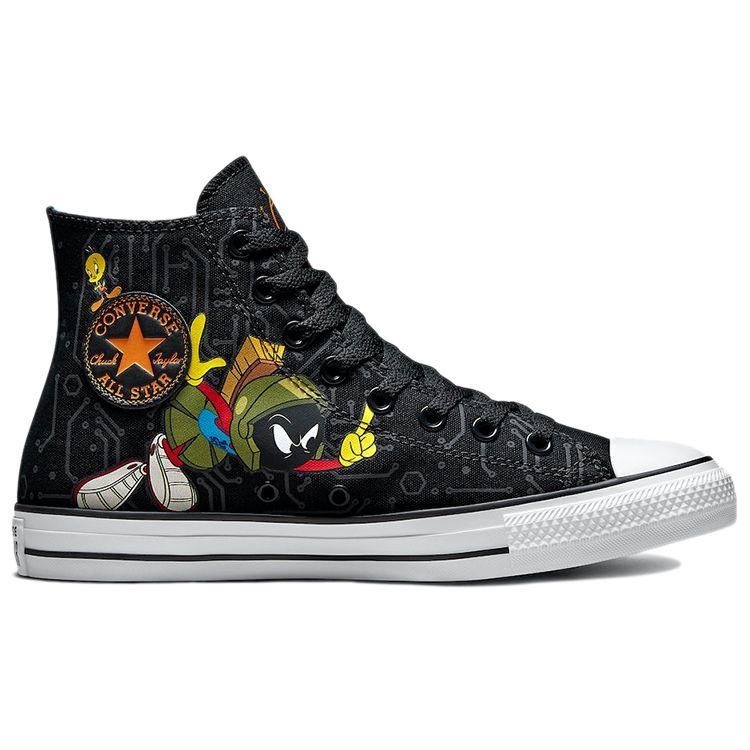Converse Space Jam X Chuck Taylor All Star High Tune Squad  Unisex Sneakers Black Multi White 172485C