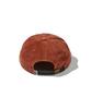 DISCUS ATHLETIC Logo 5-Panel Corduroy Cap Brick Red