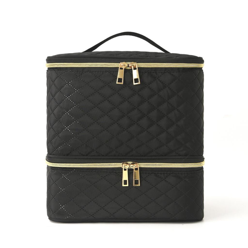 Nail Polish Storage Bag Essential Oil Bag Portable Cosmetic Nail Care Kit Nail Care Tool Storage Box 30 Compartment