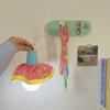 Colorful Lamp Portable Flower Lamp Wind Chimes Hanging Lantern Home Decoration Girl Birthday Gift Bedroom Night Light