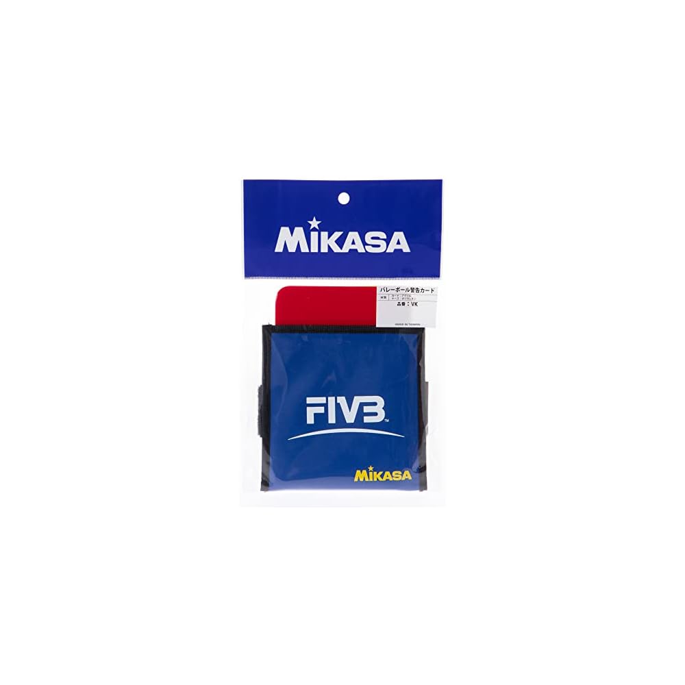 Cartão de Advertência de Voleibol MIKASA (para Árbitros) VK Amarelo/Vermelho