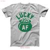 Lucky Af Irish Clover Shamrock T Shirt St Paddys Patricks Day Drinking Humor Xs 5x Vintage Graphic Designer Clothes