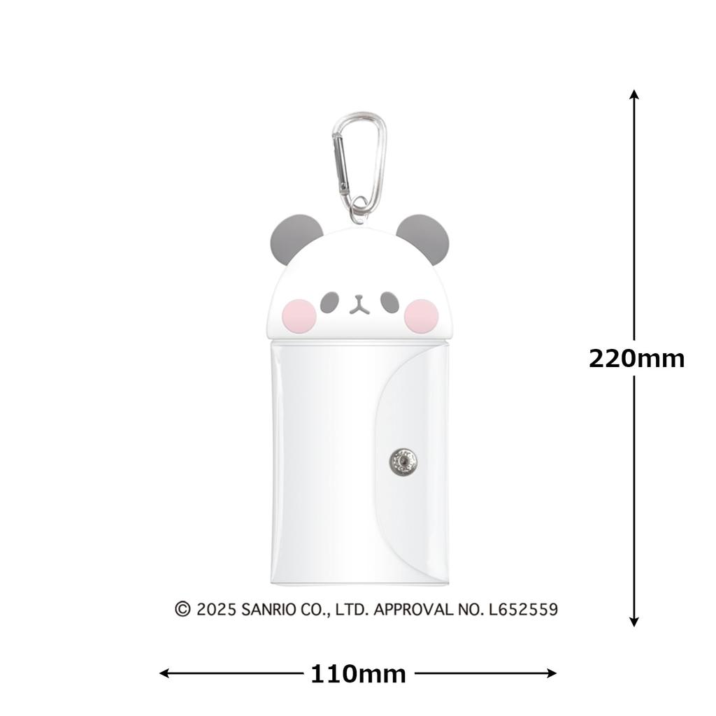 Kamio Japan Pouch Charapyoko Clear Pouch 225895 Mochipan [Kamiojapan]