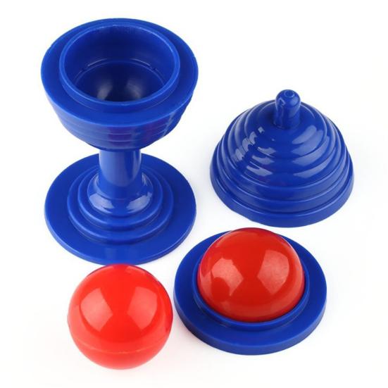Classic Vanishing Mini Ball and Vase Party Close-up Magic Trick Kids Toys Props
