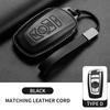 Leather Car Key Case Cover For BMW 3 4 5 6 Series X1 X2 X3 X4 X5 F10 F20 M3 M4 E34 E36 525 320i 2025 Key Shell Car Accessories