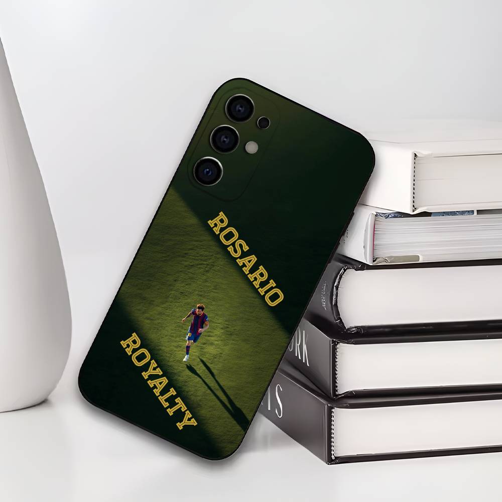 Football Star M-Messi Phone Case Silicone Soft For Samsung S25,S24,S21,S22,S23,S30,Ultra,S20,Plus,Fe,Lite