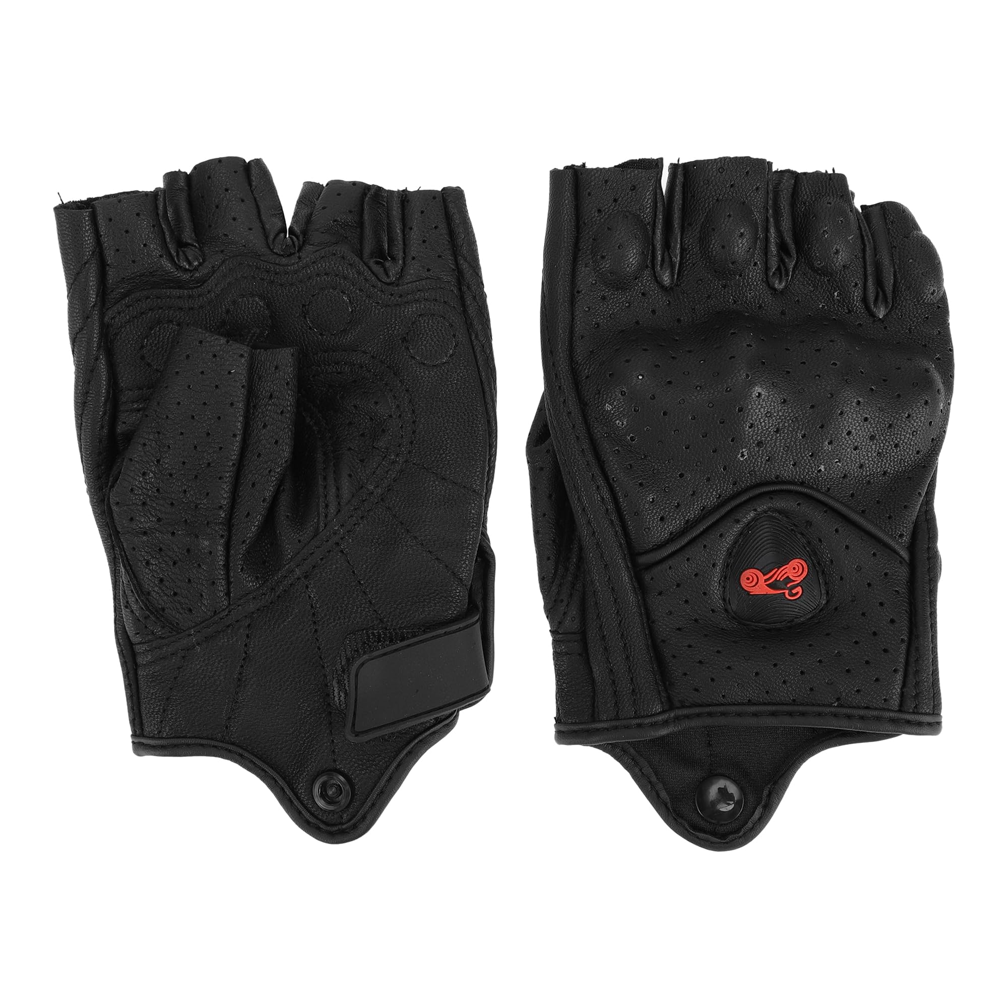 

HEROFFIX Motorcycle Smartphone 1 Size L Gloves, Leather, Compatible, Non-Slip, Shockproof, Durable, Spring, Summer, Autumn, Winter, Pair,