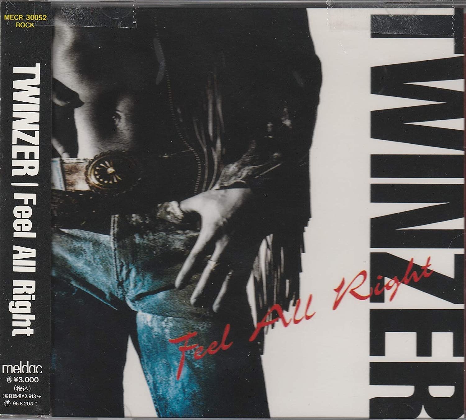 

CD TWINZER - Feel All Right MECR30052 MELDAC 1994 Japan Rock Used
