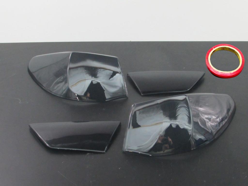 BRIGHTZ Light Smoke Taillight Covers for Mark X early GRX Mark Mark X (130, 133, 135, model) [SMO-REA-125] GRX130, GRX133, GRX135, X130, X133, X135,