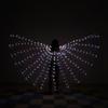 LED Luminous Rainbow Butterfly Belly Dance Wings