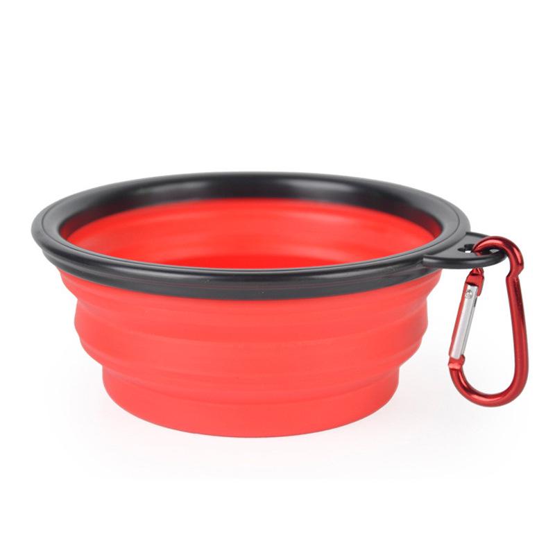 Folding Pet Silicone Bowl