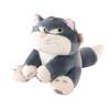 Cat Plush Toy With Bowtie Cartoon Stuffed Animal For Kids Birthday Gift