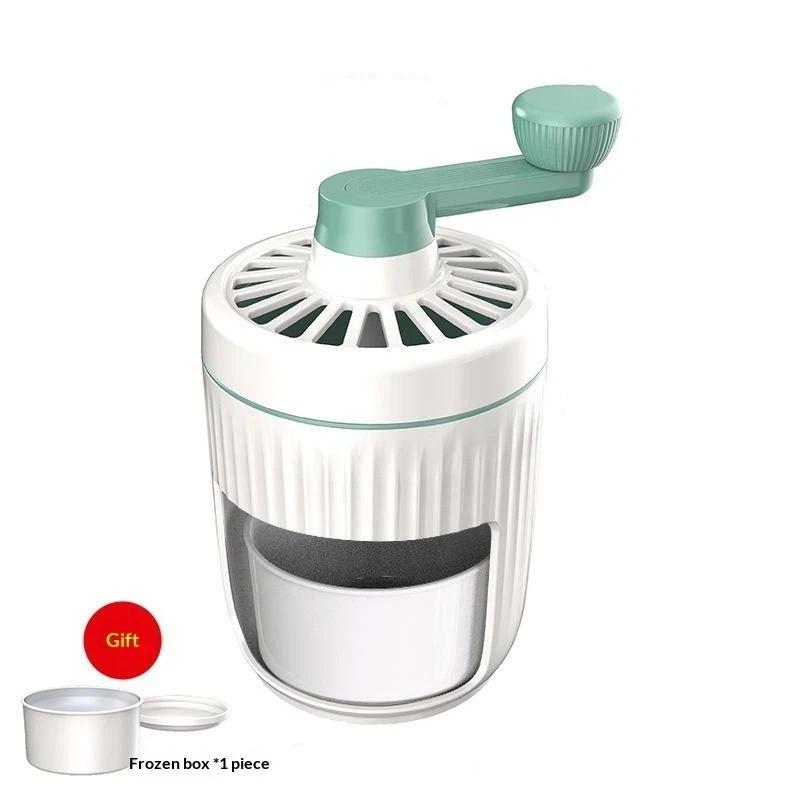Manual Hand Crank Ice Shaver Fast Shaving Bpa Free Ideal For Home Kitchen Making Summer Slushies Cold Drinks