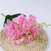 Fake Flower Artificial Flowers Artificial Bouquet Artificial Butterfly Orchids Floral Decoration Home Decor 20 Heads