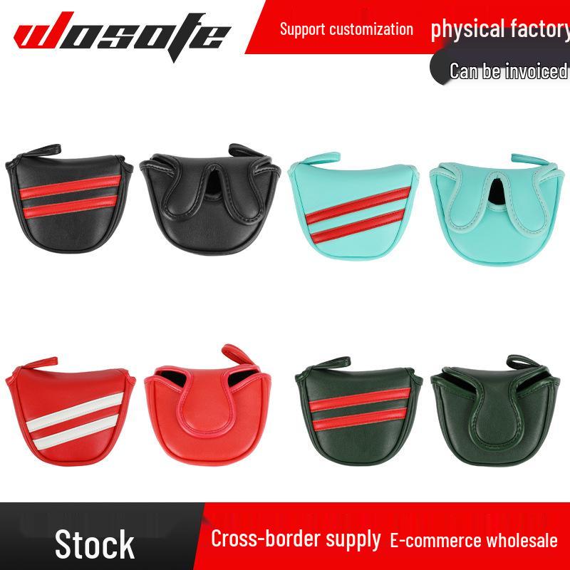 Digital Slash Trim Magnetic Golf Putter Head Cover