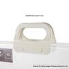 A4 Transparent Plastic Folder Large Accordion File Bag for Calligraphy and Test Paper Storage